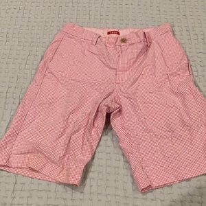Pink Gingham Shorts
